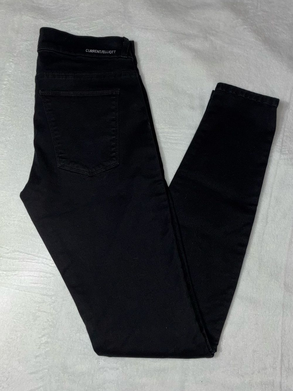 Current/Elliott Black Women's Jean Leggings, Jet Black, size 30-0